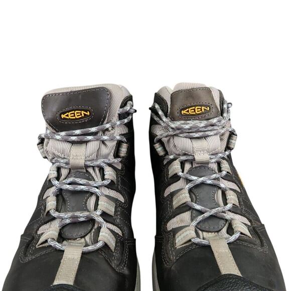 Keen Shoes Womens 11 Boot Work Utility Detroit XT Mid Leather Waterproof Lace Up - Picture 4 of 16